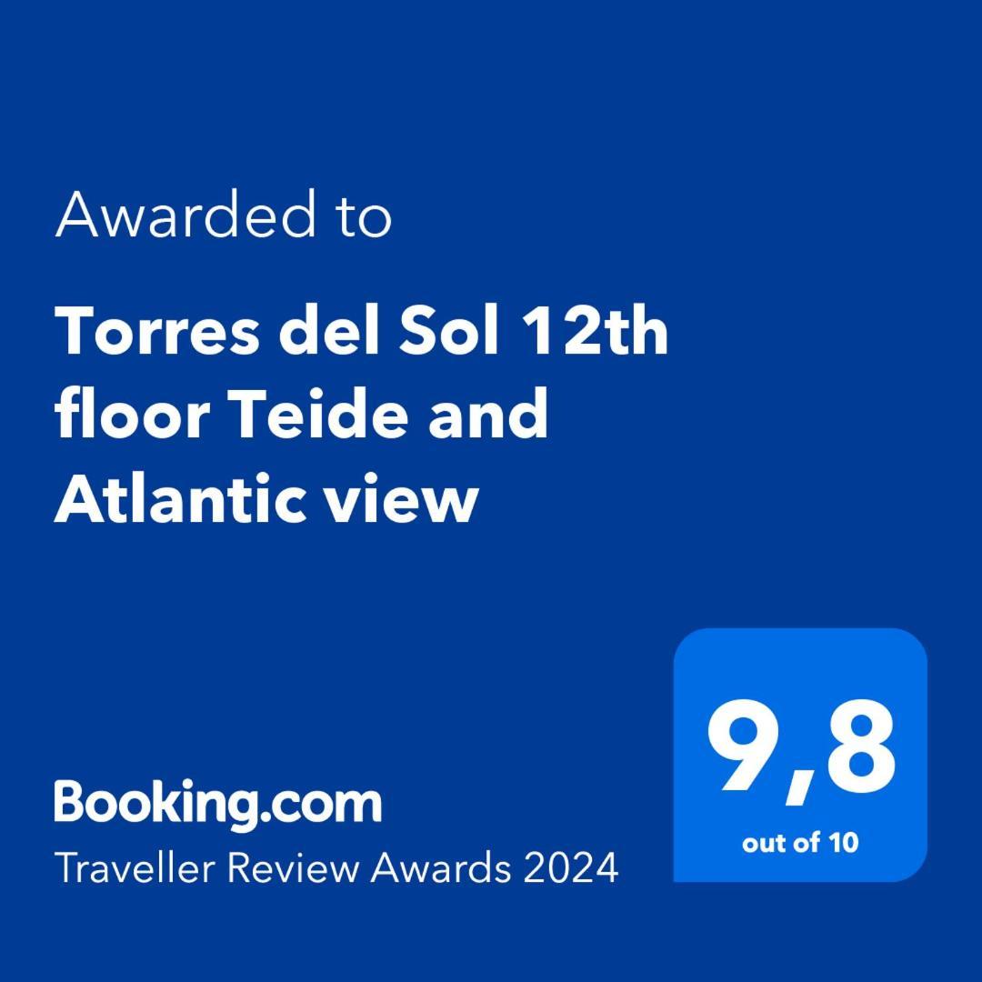 Torres Del Sol 12Th Floor Teide And Atlantic View - Las Americas 美洲海滩 外观 照片